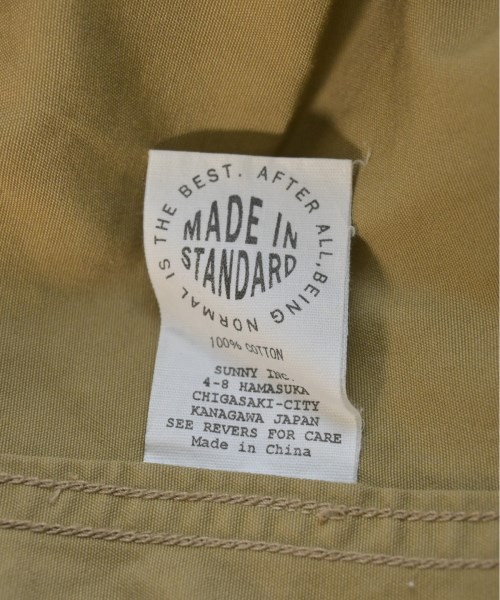 MADE IN STANDARD（メイドインスタンダード）ミリタリーブルゾン 茶 サイズ:-(XXL位) メンズ/2200463843024