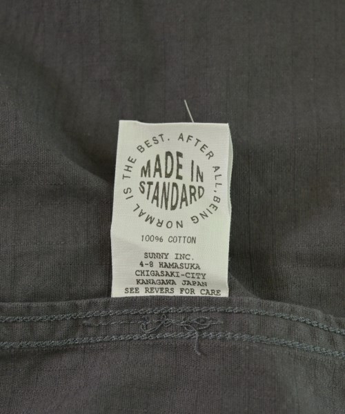MADE IN STANDARD（メイドインスタンダード）カジュアルシャツ グレー サイズ:-(XXL位) メンズ/2200665395499