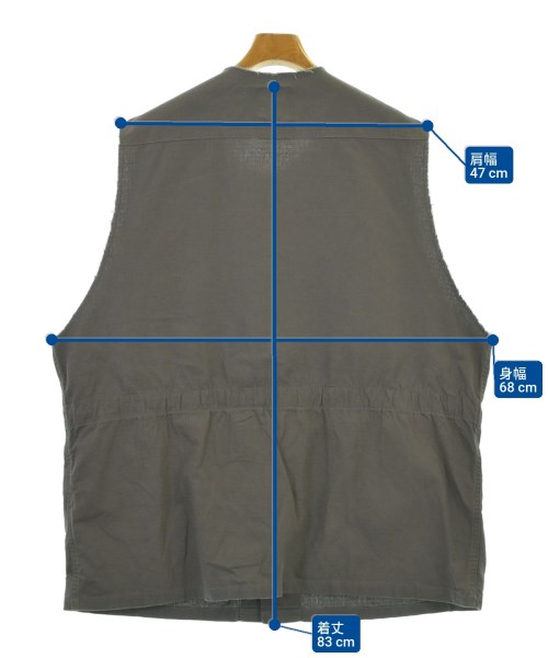 MADE IN STANDARD（メイドインスタンダード）カジュアルシャツ グレー サイズ:-(XXL位) メンズ/2200665395499