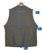 MADE IN STANDARD（メイドインスタンダード）カジュアルシャツ グレー サイズ:-(XXL位) メンズ/2200665395499