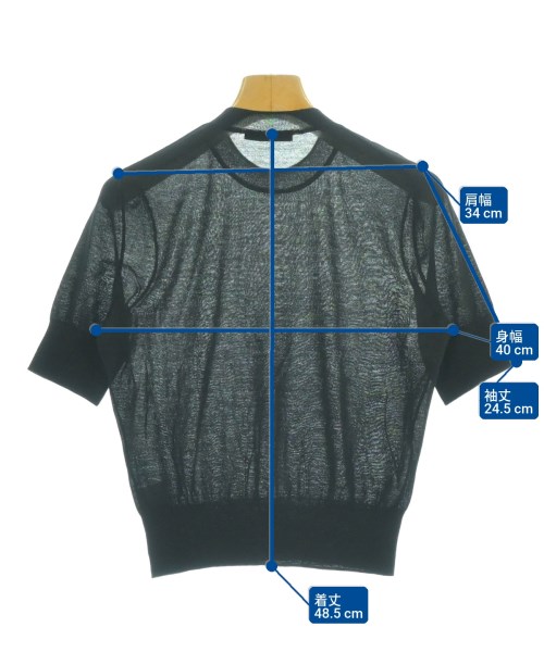 MANRICO CASHMERE（マンリコカシミヤ）ニット・セーター 黒 サイズ:-(M位) レディース/2200721295053