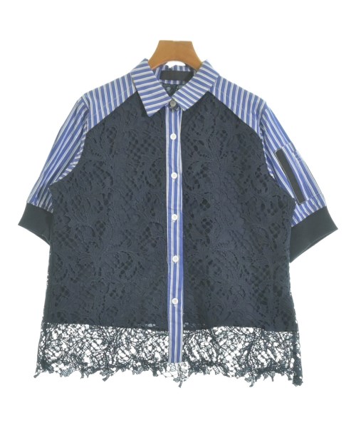 MICALLE MICALLE(ミカーレミカーレ)カジュアルシャツ 紺 サイズ:F/2200643077041