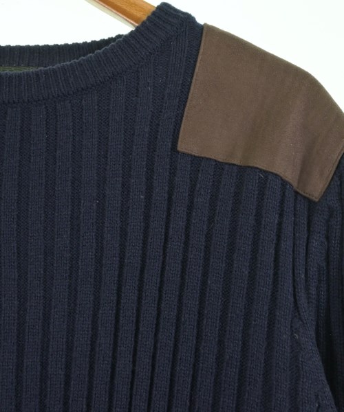 nano・universe LIBRARY（ナノユニバースライブラリー）ニット・セーター 紺 サイズ:M メンズ/2200607216035