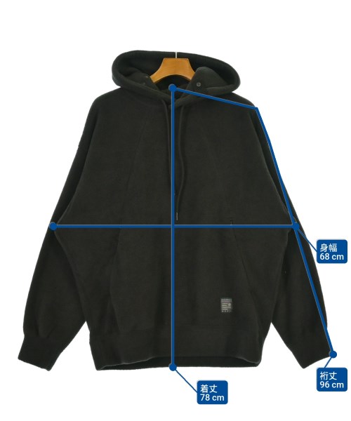 O-（オー）パーカー 黒 サイズ:1(S位) メンズ/2200657773038
