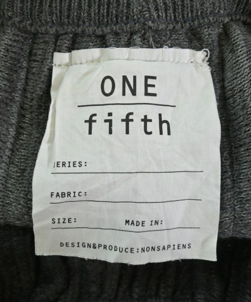 ONE fifth（ワンフィフス）その他 グレー サイズ:-(S位) メンズ/2200639923055