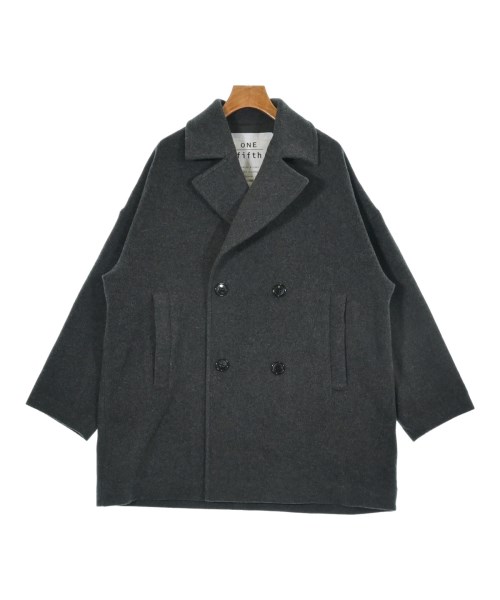 ONE fifth(ワンフィフス)ピーコート グレー サイズ:1(S位)/2200637504010