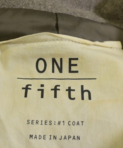 ONE fifth（ワンフィフス）ブルゾン 茶 サイズ:3(L位) メンズ/2200730396048