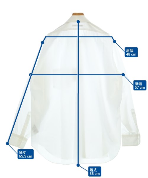 Product Twelve（プロダクトトゥエルブ）カジュアルシャツ 白 サイズ:2(M位) メンズ/2200644199025