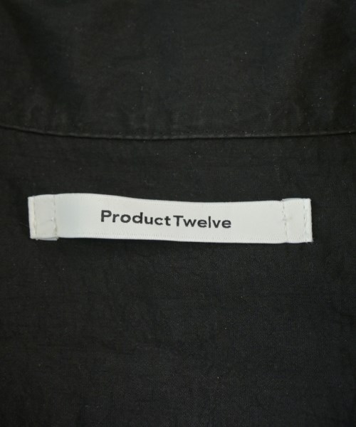 Product Twelve（プロダクトトゥエルブ）カジュアルシャツ 黒 サイズ:2(M位) メンズ/2200697698018
