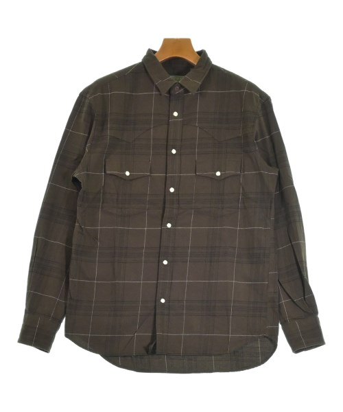 Product Twelve(プロダクトトゥエルブ)カジュアルシャツ 茶 サイズ:L/2200653357225