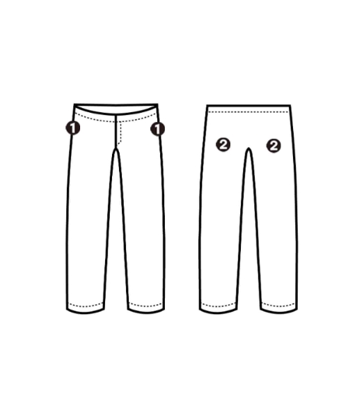 Product Twelve（プロダクトトゥエルブ）カーゴパンツ 白 サイズ:2(M位) メンズ/2200660848044