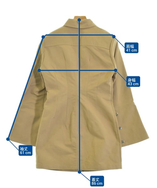 REMAIN（リメイン）シャツワンピース ベージュ サイズ:40(M位) レディース/2200673970015