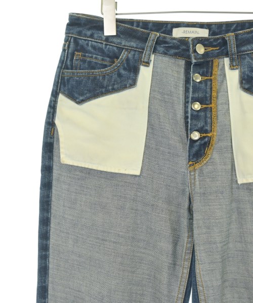 REMAIN（リメイン）デニムパンツ 青 サイズ:38(M位) レディース/2200670537068