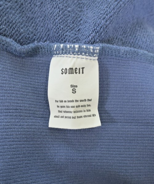 SOMEIT（サムイット）スウェット 青 サイズ:S メンズ/2200612817036