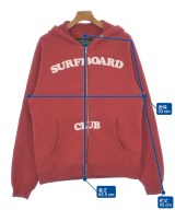 STOCKHOLM SURFBOARD CLUB（ストックホルムサーフボードクラブ）パーカー 赤 サイズ:M メンズ/2200632909070