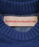 STOCKHOLM SURFBOARD CLUB（ストックホルムサーフボードクラブ）ニット・セーター 青 サイズ:S メンズ/2200634277016