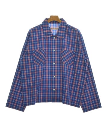 ストックホルムサーフボードクラブ　シアサッカー プルオーバーシャツ 未使用 STOCKHOLM SURFBOARD CLUB（ストックホルムサーフボードクラブ