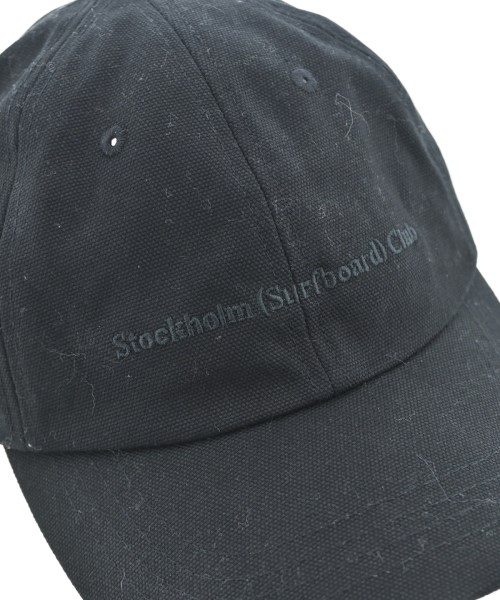 STOCKHOLM SURFBOARD CLUB（ストックホルムサーフボードクラブ）キャップ 黒 サイズ:- メンズ/2200681724396