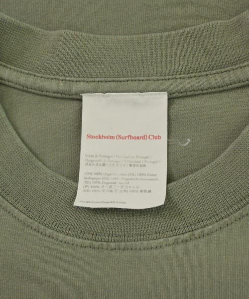 STOCKHOLM SURFBOARD CLUB（ストックホルムサーフボードクラブ）Tシャツ・カットソー カーキ サイズ:S メンズ/2200688535155
