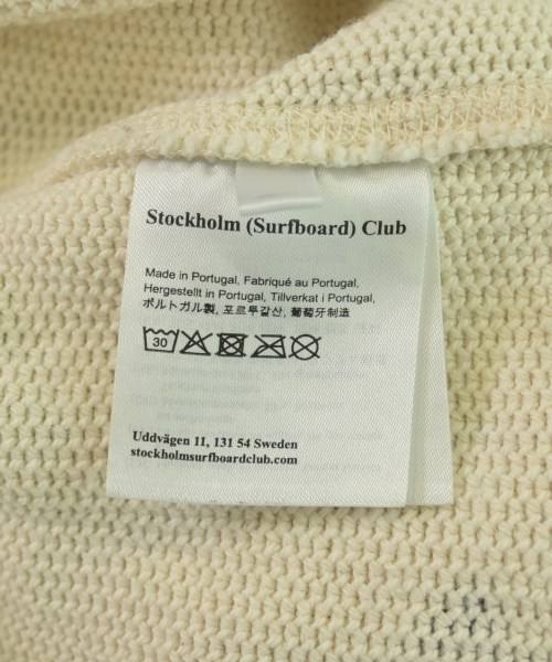 STOCKHOLM SURFBOARD CLUB（ストックホルムサーフボードクラブ）ニット・セーター 白 サイズ:XS メンズ/2200701830014