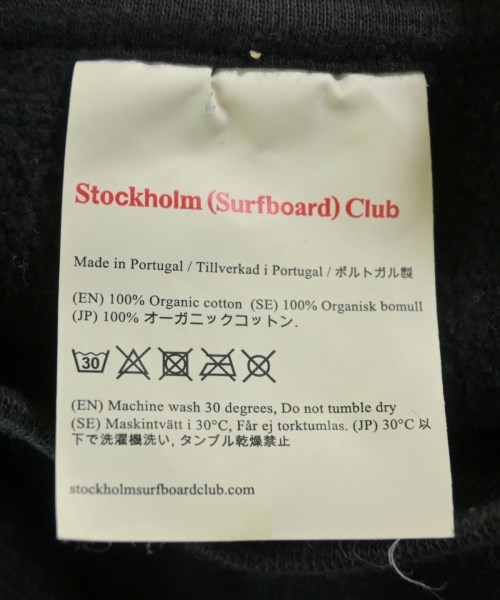 STOCKHOLM SURFBOARD CLUB（ストックホルムサーフボードクラブ）スウェット 黒 サイズ:M メンズ/2200655123033