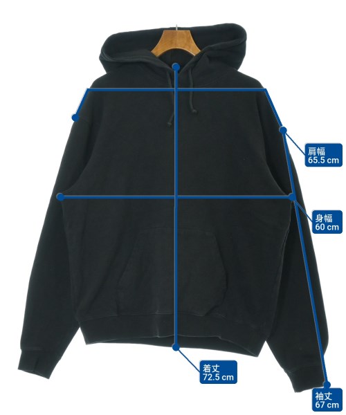 STOCKHOLM SURFBOARD CLUB（ストックホルムサーフボードクラブ）パーカー 黒 サイズ:XL メンズ/2200649809073