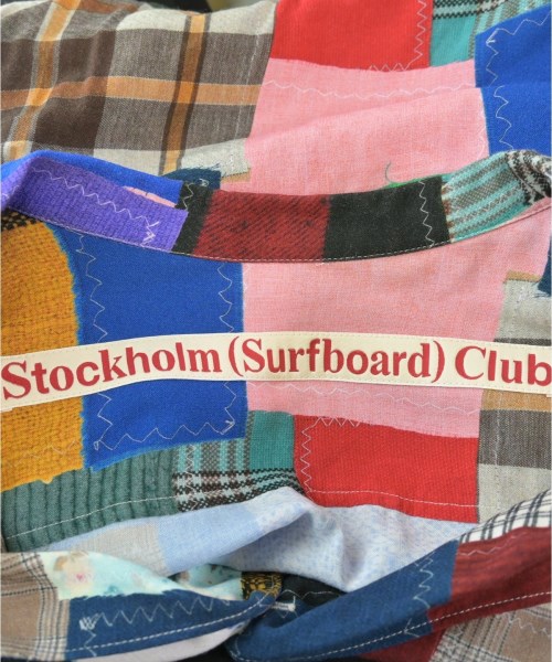 STOCKHOLM SURFBOARD CLUB（ストックホルムサーフボードクラブ）カジュアルシャツ 茶 サイズ:M メンズ/2200702191190