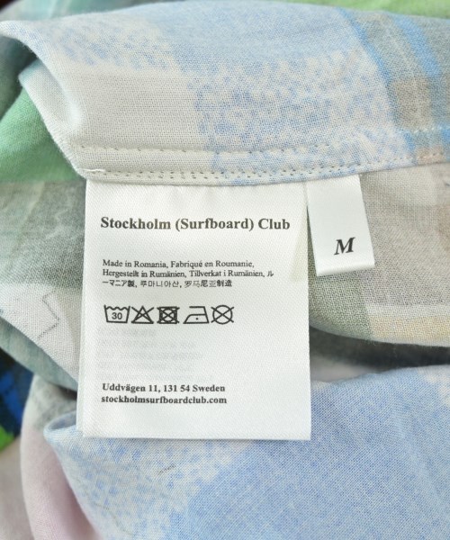 STOCKHOLM SURFBOARD CLUB（ストックホルムサーフボードクラブ）カジュアルシャツ 茶 サイズ:M メンズ/2200702191190