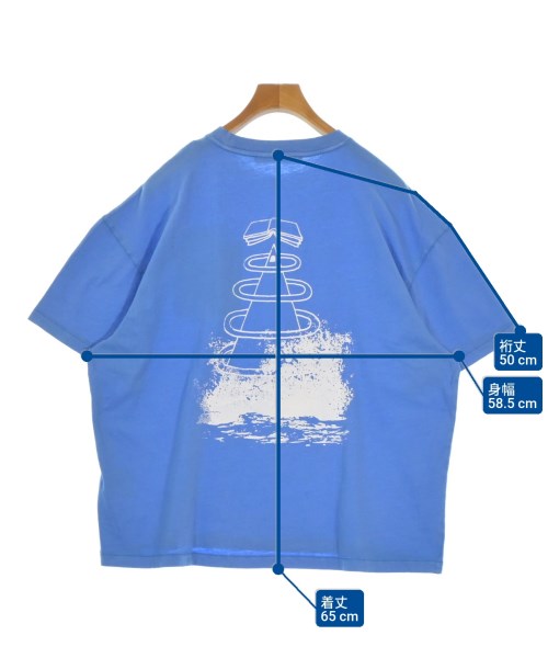 STOCKHOLM SURFBOARD CLUB（ストックホルムサーフボードクラブ）Tシャツ・カットソー 青 サイズ:L メンズ/2200667347373
