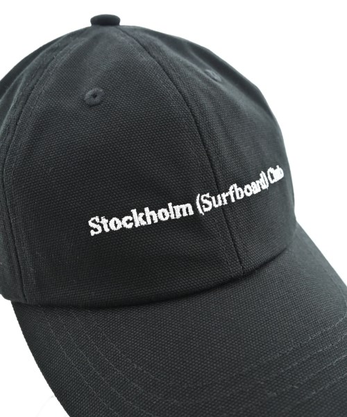 STOCKHOLM SURFBOARD CLUB（ストックホルムサーフボードクラブ）キャップ 黒 サイズ:- メンズ/2200723842088