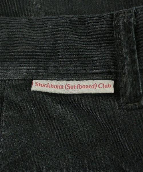 STOCKHOLM SURFBOARD CLUB（ストックホルムサーフボードクラブ）スラックス 黒 サイズ:48(L位) メンズ/2200728566019
