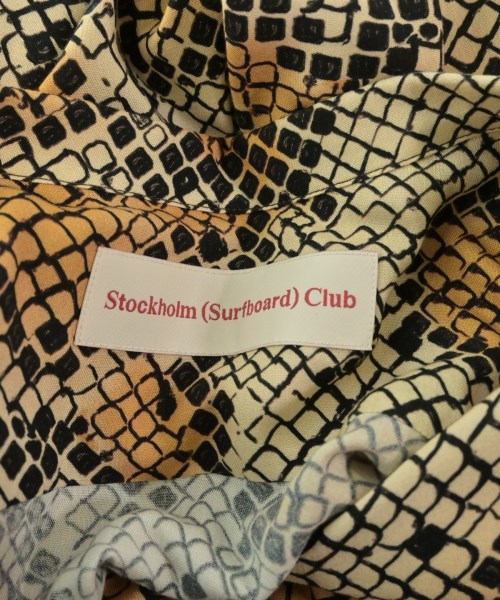 STOCKHOLM SURFBOARD CLUB（ストックホルムサーフボードクラブ）カジュアルシャツ ベージュ サイズ:S メンズ/2200682280044