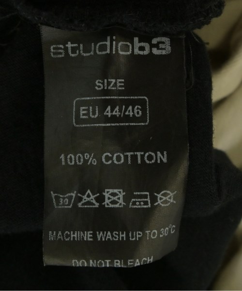 STUDIO b3（スタジオビースリー）Tシャツ・カットソー 黒 サイズ:44(S位)/46(M位) メンズ/2200721755014