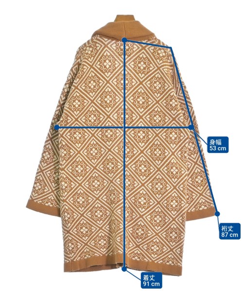 Taiga Igari（タイガイガリ）カーディガン 茶 サイズ:F レディース/2200621744057