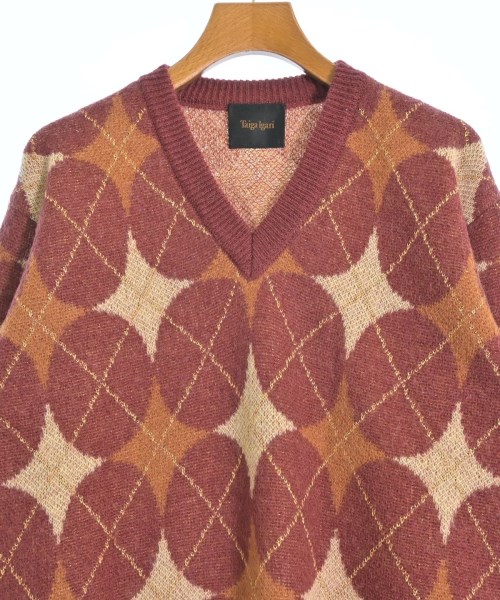 Taiga Igari（タイガイガリ）ニット・セーター 赤 サイズ:S レディース/2200621744064