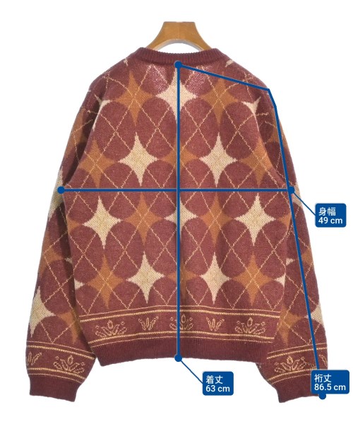 Taiga Igari（タイガイガリ）ニット・セーター 赤 サイズ:S レディース/2200621744064