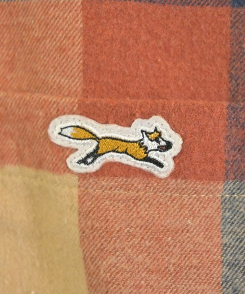 THE FOX（ザフォックス）カジュアルシャツ オレンジ サイズ:M メンズ/2200664759056