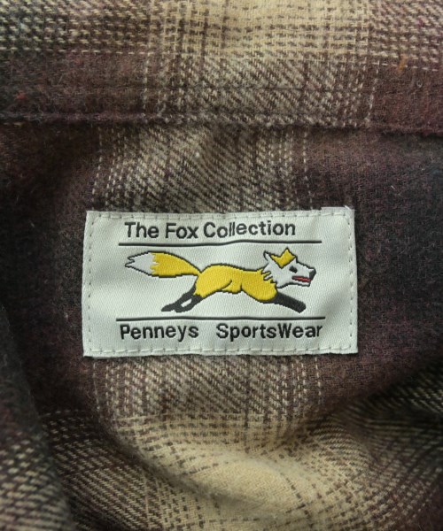 THE FOX（ザフォックス）カジュアルシャツ 茶 サイズ:S メンズ/2200664759070