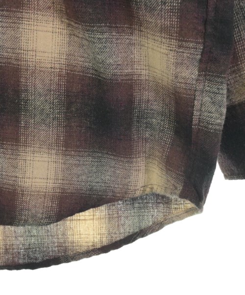 THE FOX（ザフォックス）カジュアルシャツ 茶 サイズ:S メンズ/2200664759070