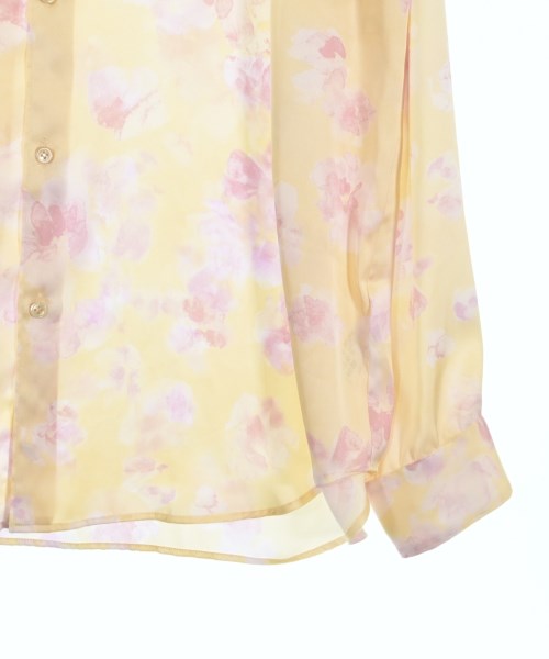 UNFOLLOW（アンフォロー）カジュアルシャツ 黄 サイズ:2(M位) メンズ/2200558583170