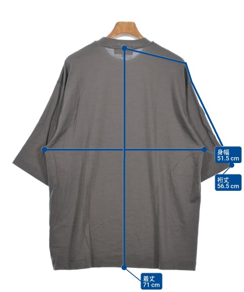 UNFOLLOW（アンフォロー）Tシャツ・カットソー グレー サイズ:3(L位) レディース/2200612817197