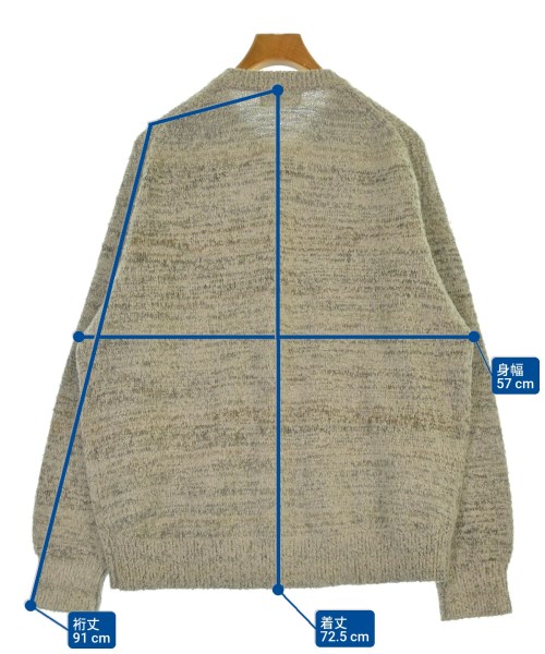 UNFOLLOW（アンフォロー）カーディガン グレー サイズ:3(L位) メンズ/2200641718014