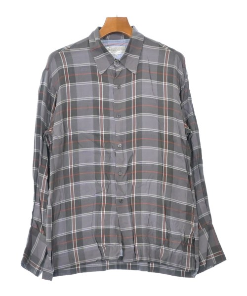 UNFOLLOW(アンフォロー)カジュアルシャツ グレー サイズ:2(M位)/2200644790031