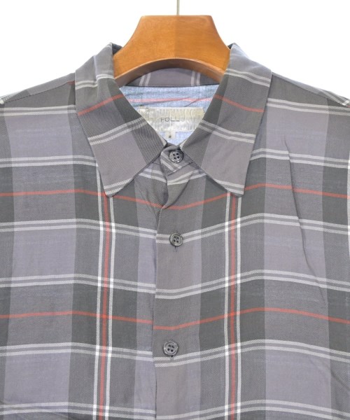 UNFOLLOW（アンフォロー）カジュアルシャツ グレー サイズ:2(M位) メンズ/2200644790031