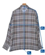 UNFOLLOW（アンフォロー）カジュアルシャツ グレー サイズ:2(M位) メンズ/2200644790031