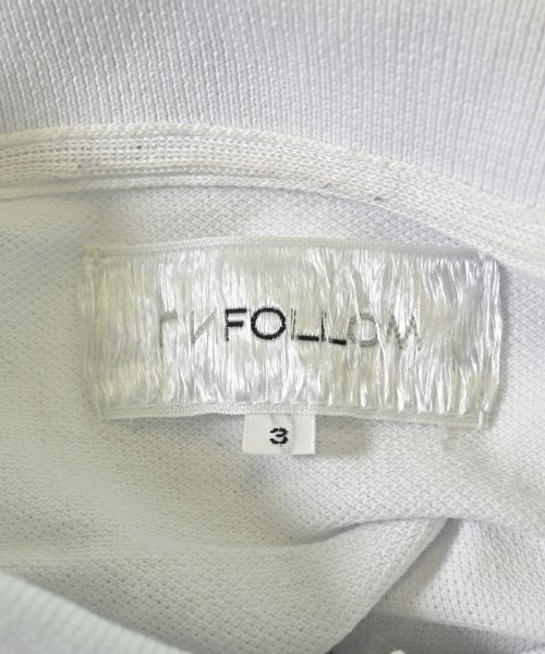 UNFOLLOW（アンフォロー）ポロシャツ 白 サイズ:3(L位) メンズ/2200632726097