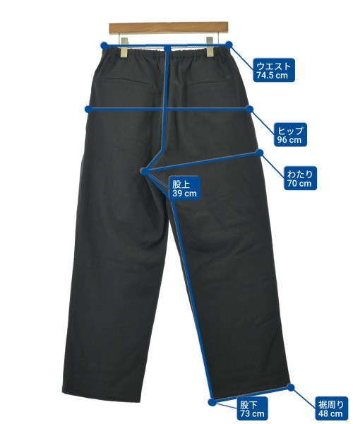 UNFOLLOW（アンフォロー）スウェットパンツ 黒 サイズ:3(L位) メンズ/2200677538013