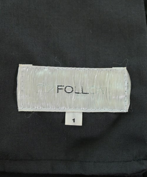 UNFOLLOW（アンフォロー）その他 黒 サイズ:1(S位) メンズ/2200696102301