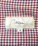 UNFOLLOW（アンフォロー）カジュアルシャツ 赤 サイズ:3(L位) メンズ/2200696710056
