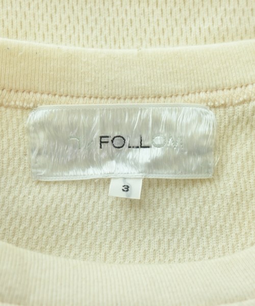 UNFOLLOW（アンフォロー）Tシャツ・カットソー 白 サイズ:3(L位) メンズ/2200698184060